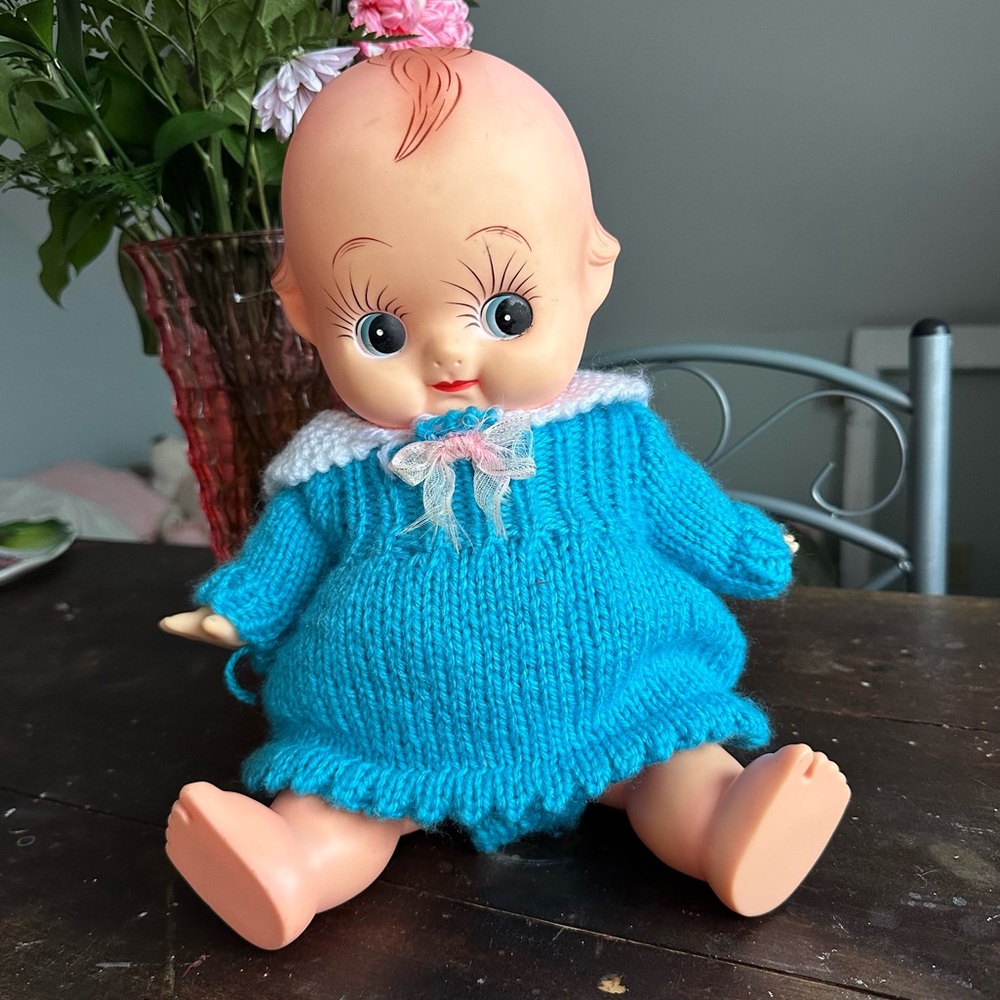 Big Kewpie Doll with Clothes ᜊ𓊆ྀི .ܸ ˬ .ܸ𓊇ྀིଓ  ㅤ۫ㅤ𓍢ִ໋ °